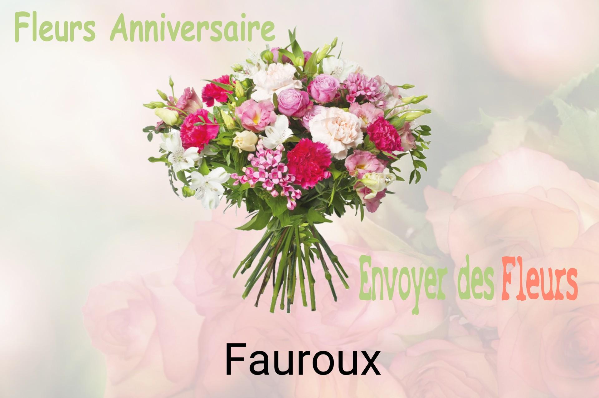 Bouquet de fleurs d’anniversaire livré à Fauroux