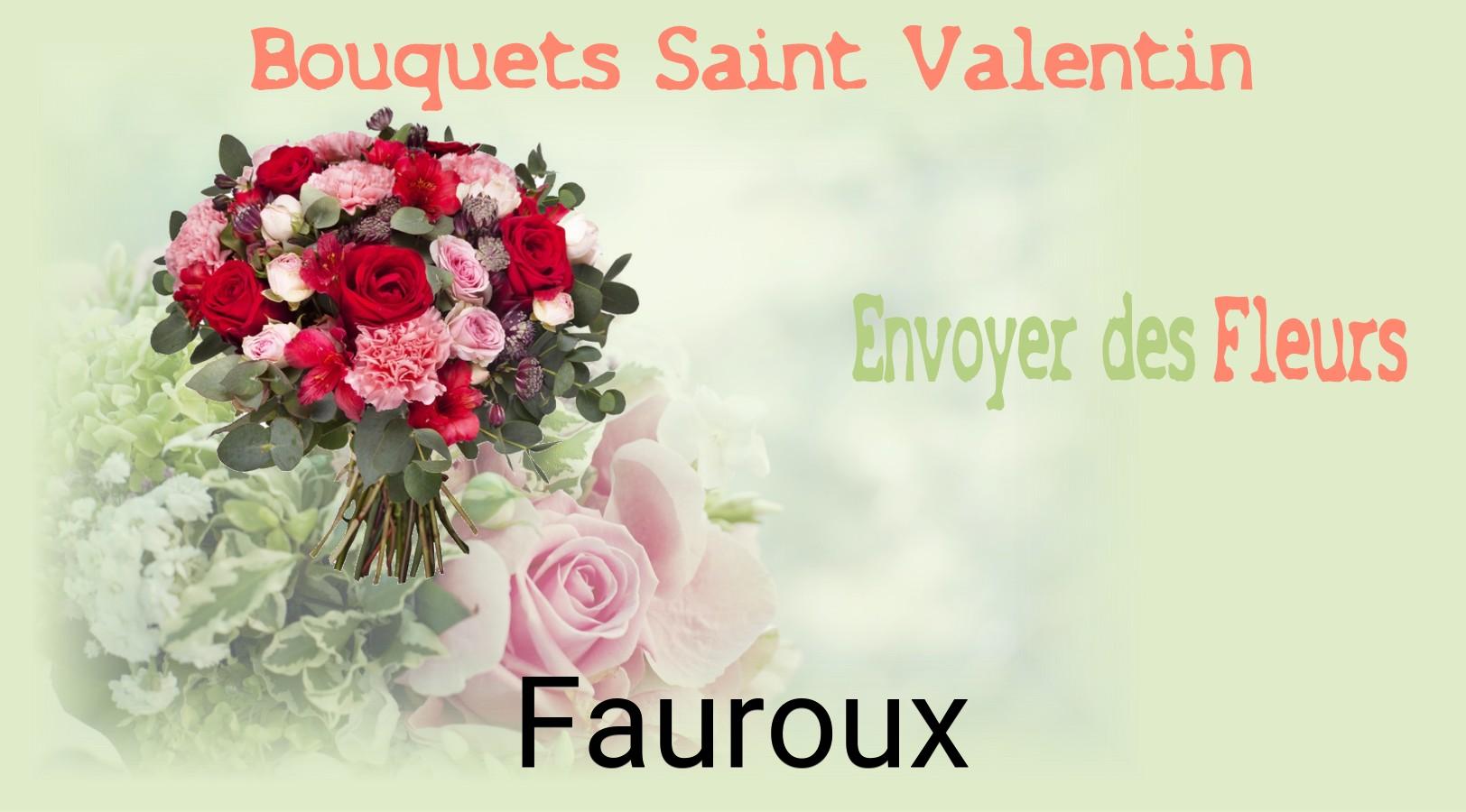 Roses de Saint-Valentin livrées à Fauroux